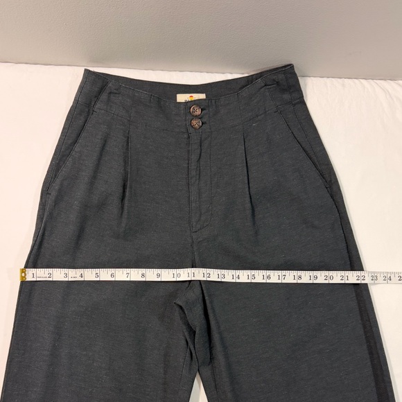 Marine Layer Flora High Waisted Trouser Size 6 - Picture 2 of 11